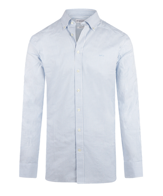 Overhemd Oxford Smalle Streep | Light Blue