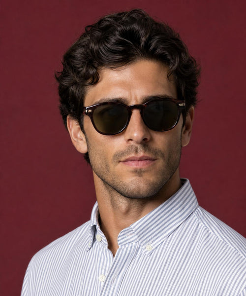 Oxford Shirt Large Stripe | Navy