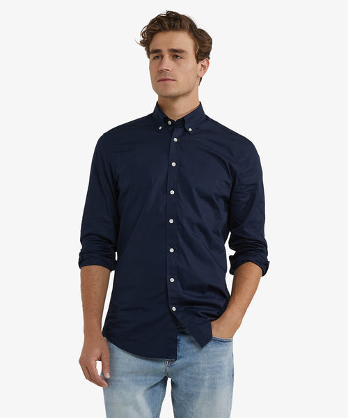 Poplin Shirt | Navy