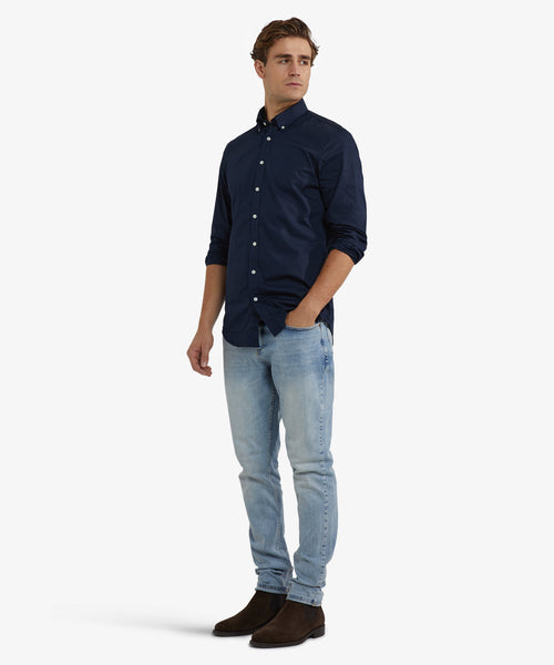 Poplin Shirt | Navy