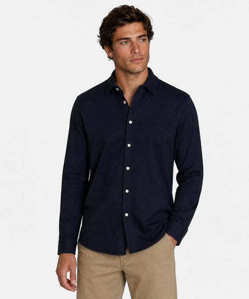 Poplin Shirt | Navy