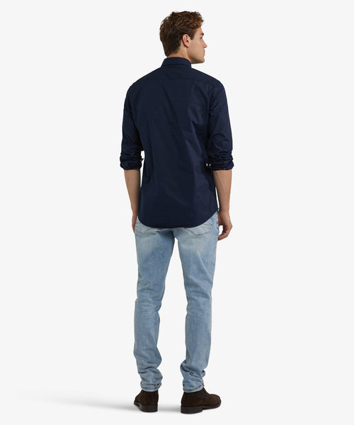 Poplin Shirt | Navy