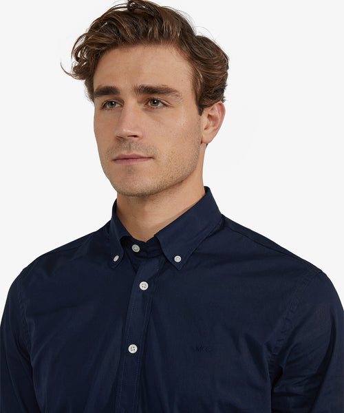 Poplin Shirt | Navy