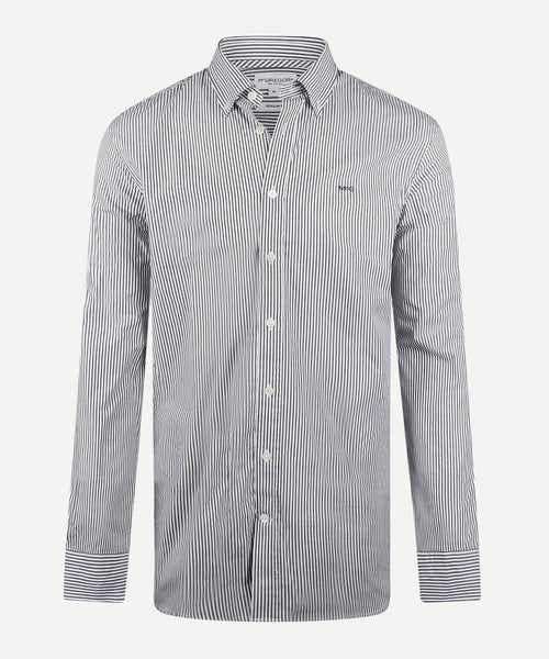 Shirt Poplin Stripe | Navy