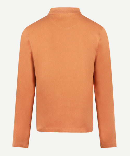 Polo piqué lange mouw | Sundown