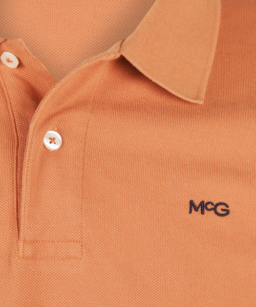 Polo piqué lange mouw | Sundown