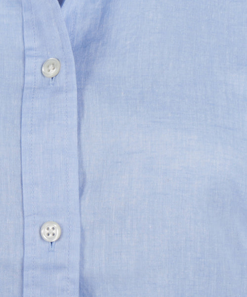 Blouse Katoen Linnen | Light Blue
