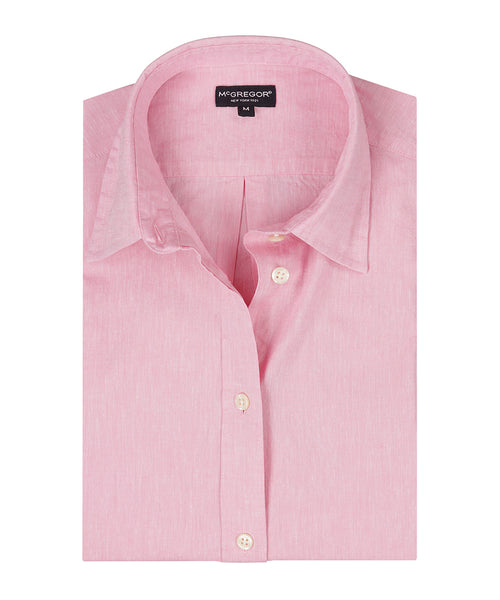 Blouse Cotton Linen | Light Pink