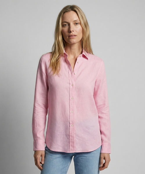 Blouse Katoen Linnen | Light Pink