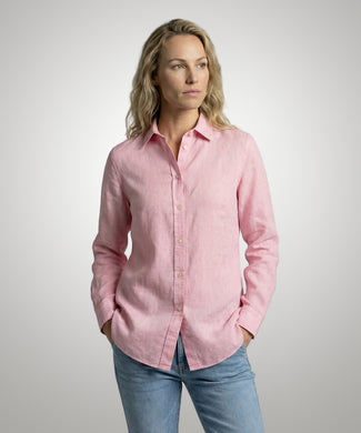 Blouse Cotton Linen | Light Pink