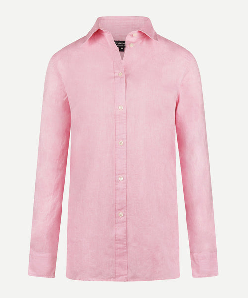 Blouse Katoen Linnen | Light Pink