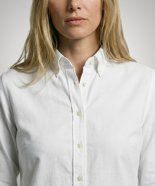 Blouse Stretch Piqué | White