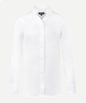 Blouse Stretch Piqué | White