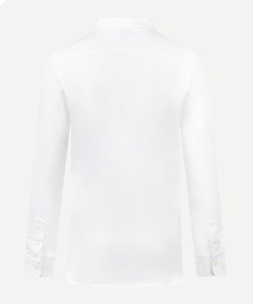 Blouse Stretch Piqué | White