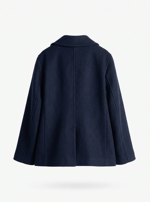 Wool Peacoat | Navy
