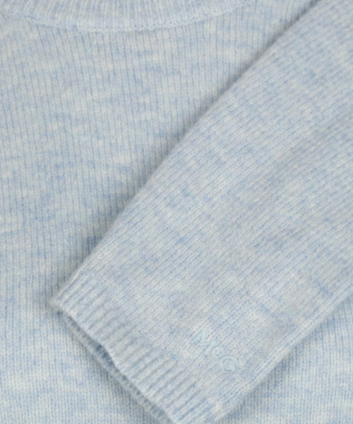 Trui Lamswol Ronde Hals | Light Blue