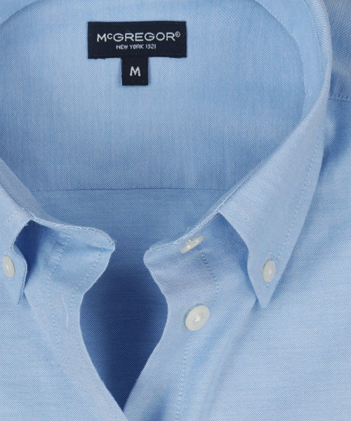 Blouse Stretch Oxford | Light Blue