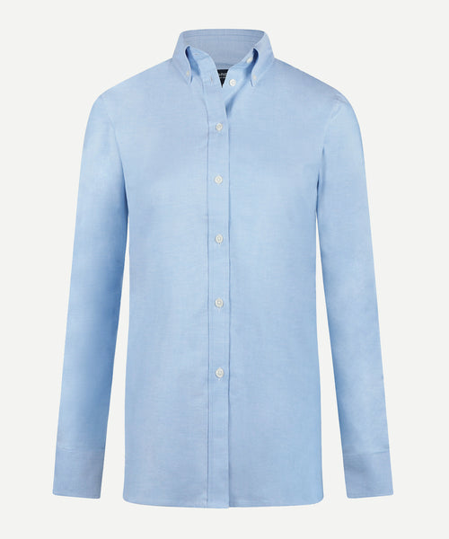 Blouse Stretch Oxford | Light Blue