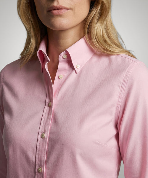 Blouse Stretch Oxford | Light Pink