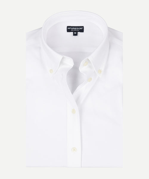 Blouse Stretch Oxford | White