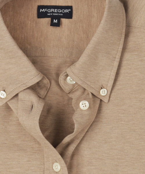 Blouse Stretch Piqué | Sand