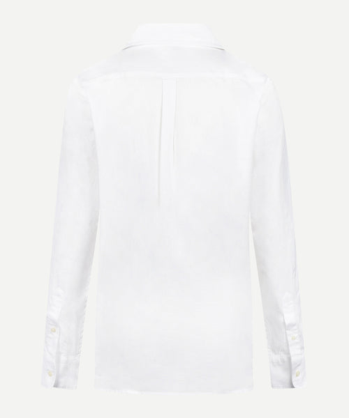 Blouse Stretch Piqué | White